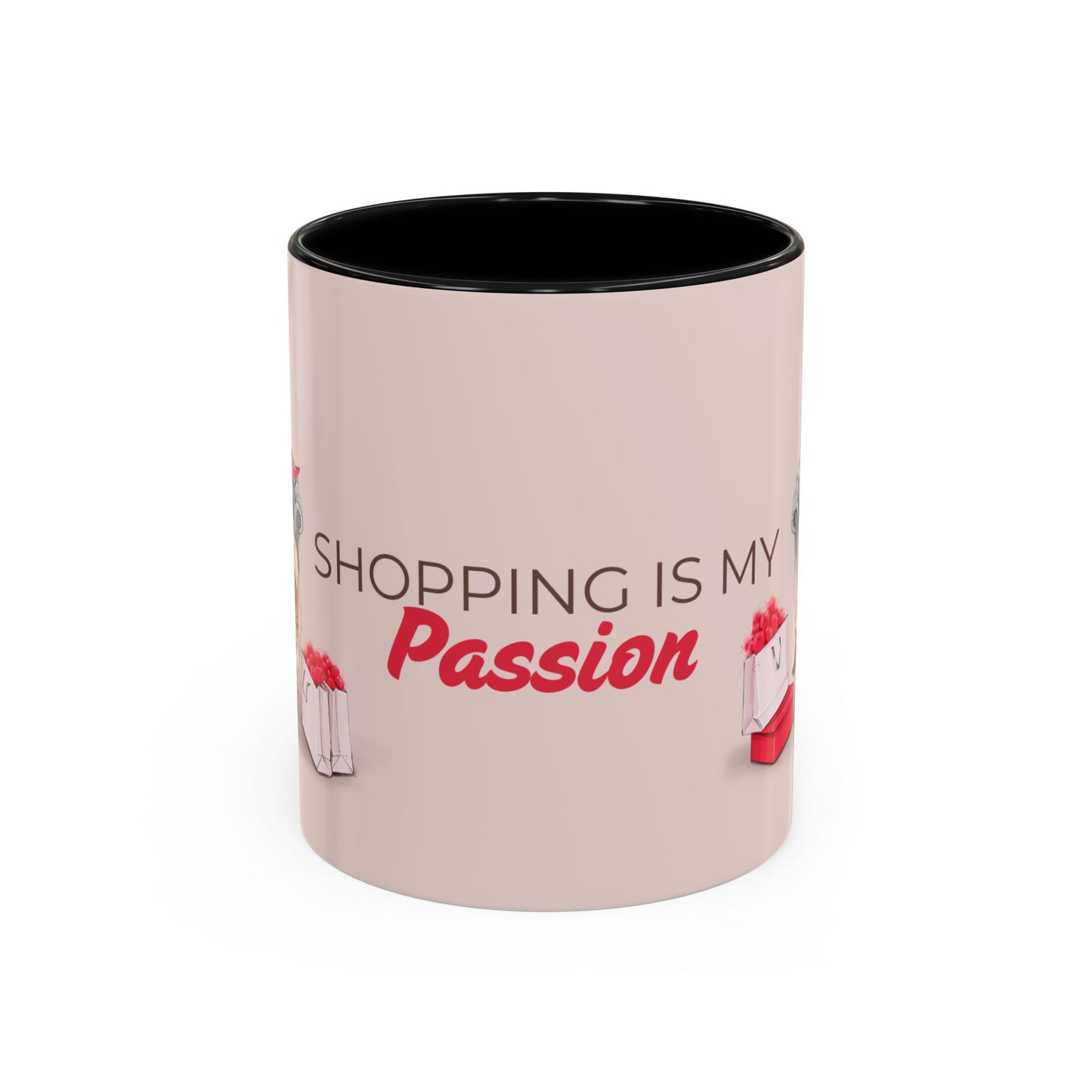 Chic Shopping Mug – 'Shopping Is My Passion'