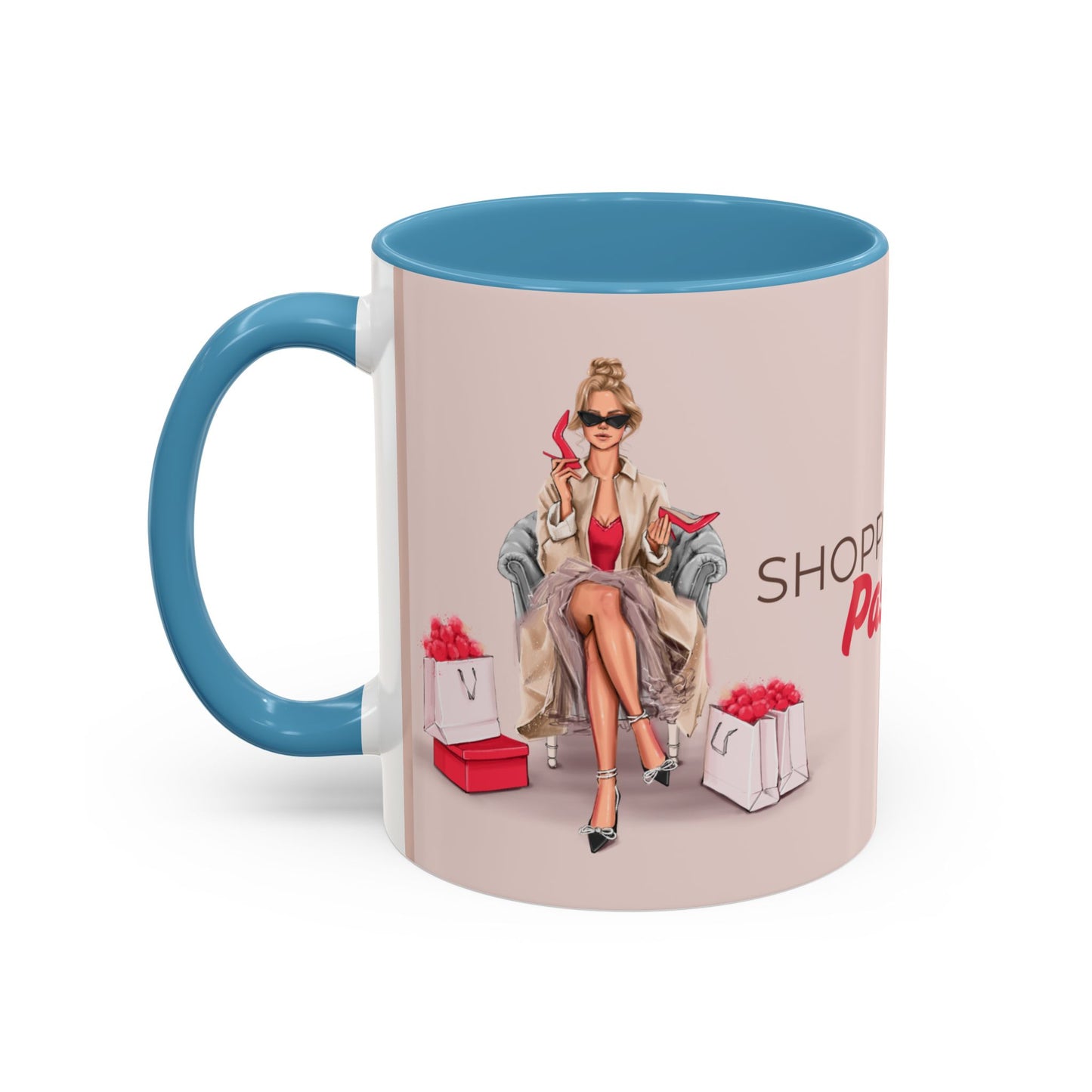 Chic Shopping Mug – 'Shopping Is My Passion'