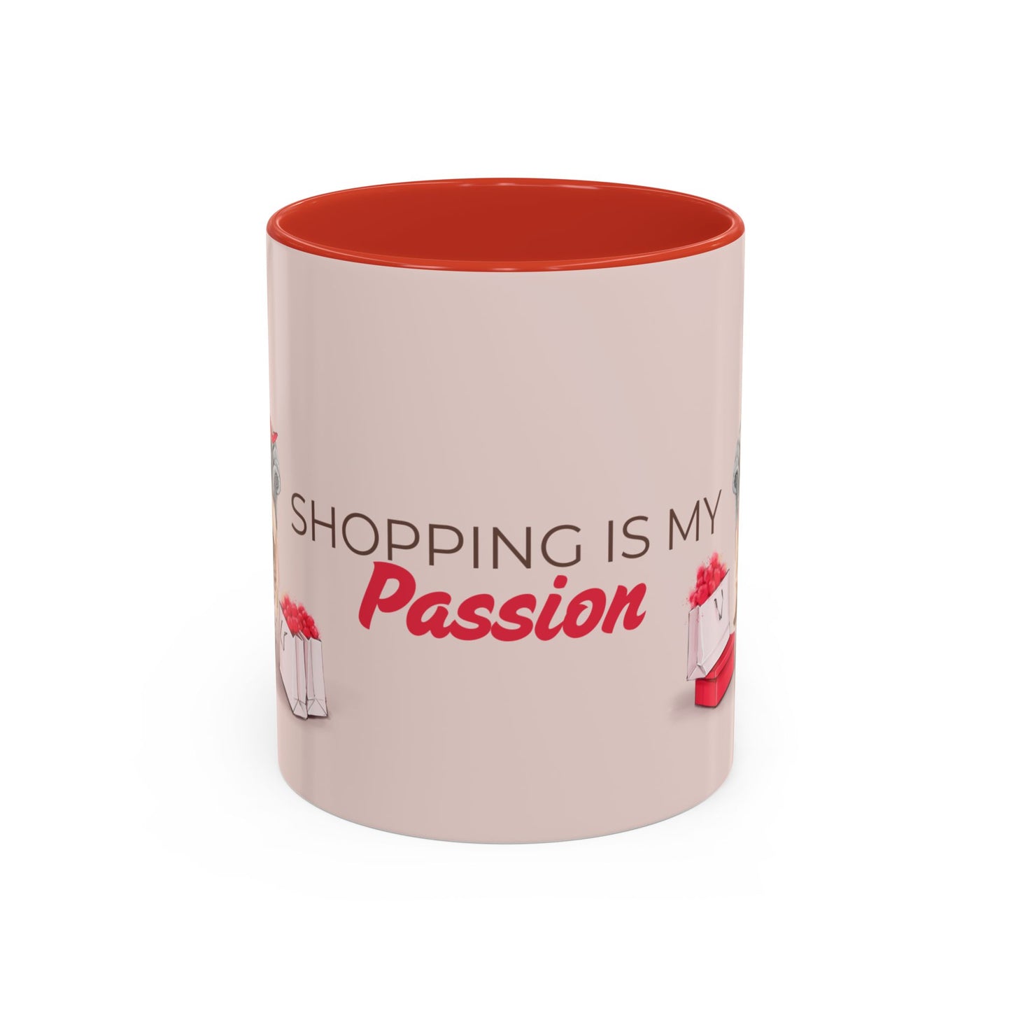 Chic Shopping Mug – 'Shopping Is My Passion'