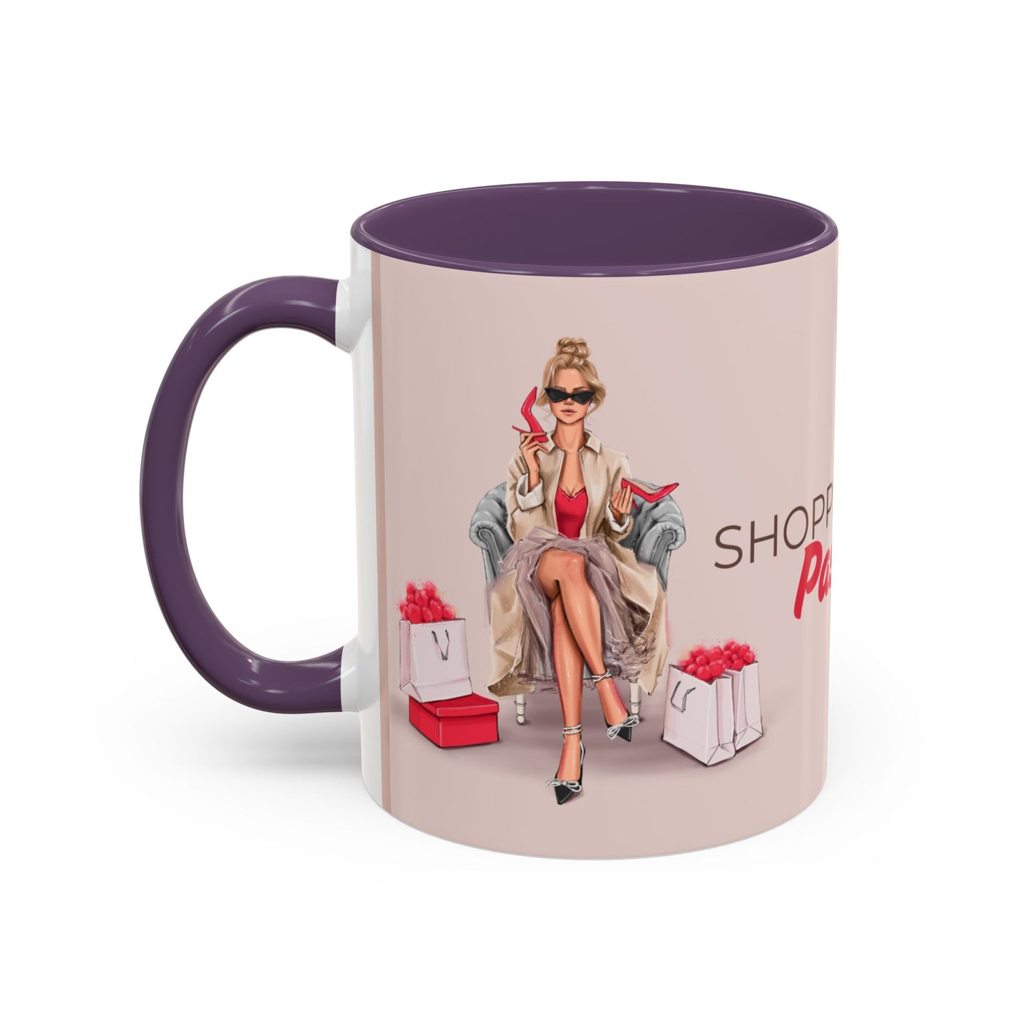 Chic Shopping Mug – 'Shopping Is My Passion'