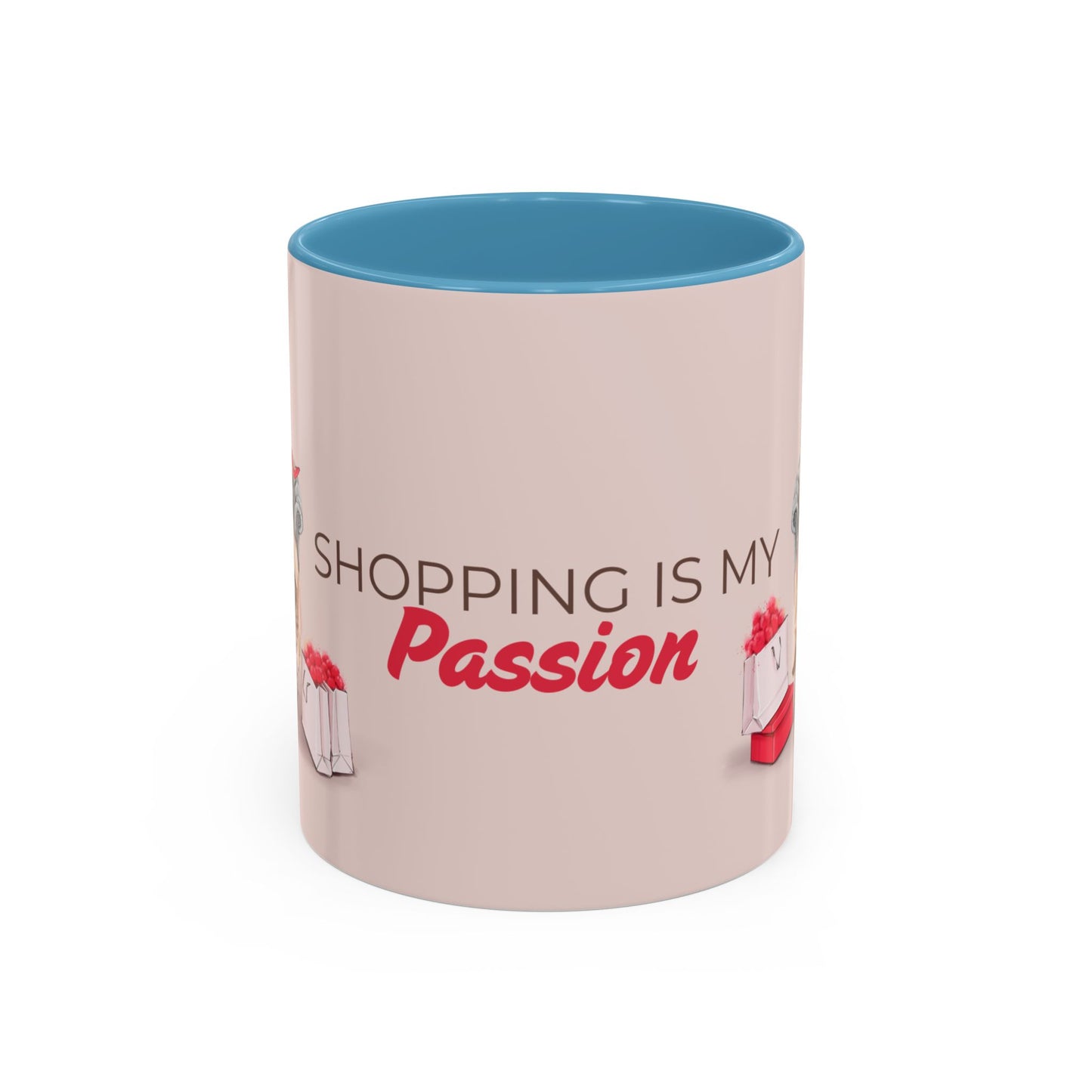 Chic Shopping Mug – 'Shopping Is My Passion'