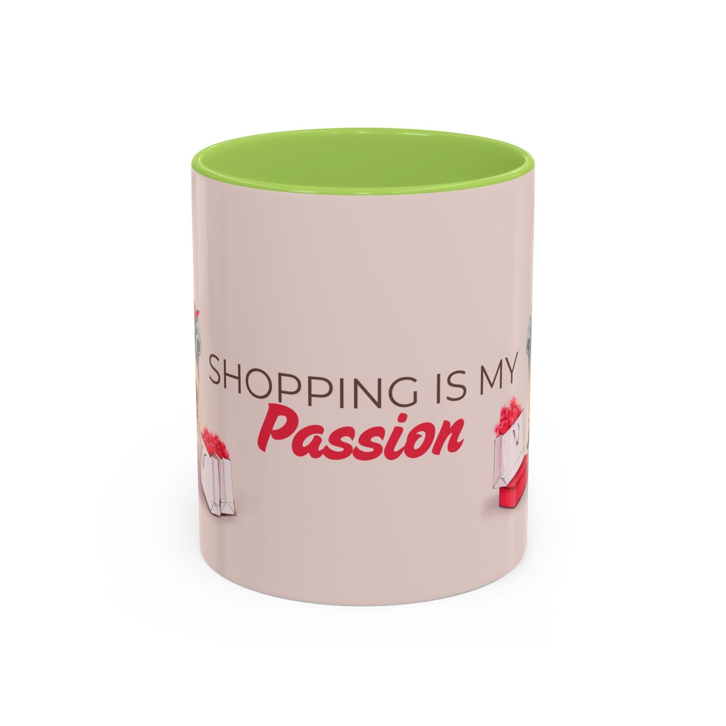 Chic Shopping Mug – 'Shopping Is My Passion'