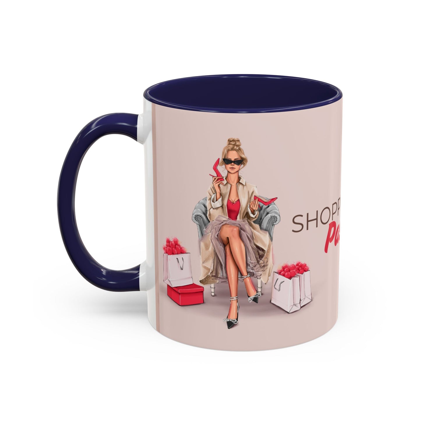Chic Shopping Mug – 'Shopping Is My Passion'