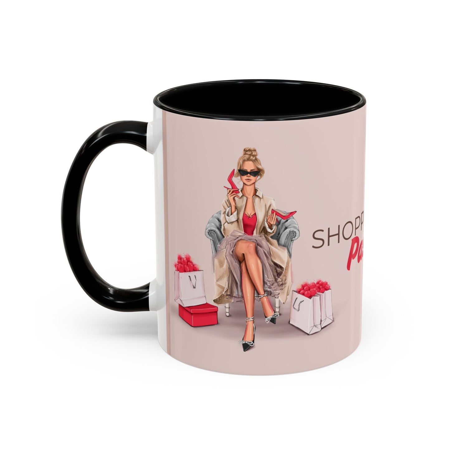 Chic Shopping Mug – 'Shopping Is My Passion'