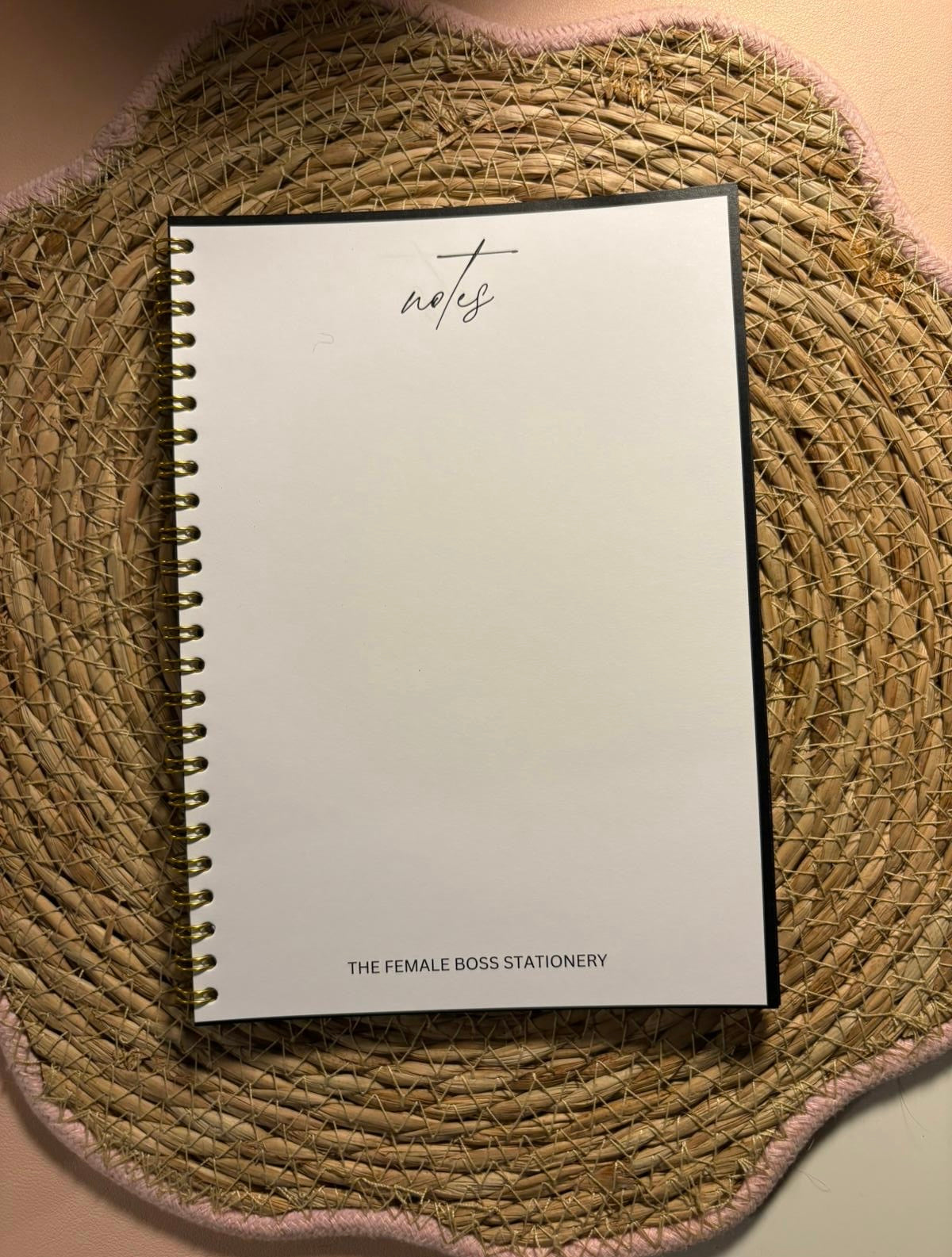 Perfume Inspired Notebook