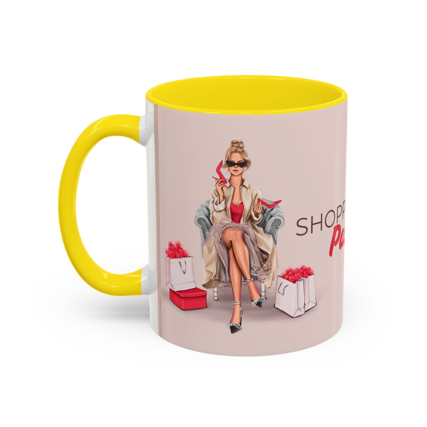 Chic Shopping Mug – 'Shopping Is My Passion'