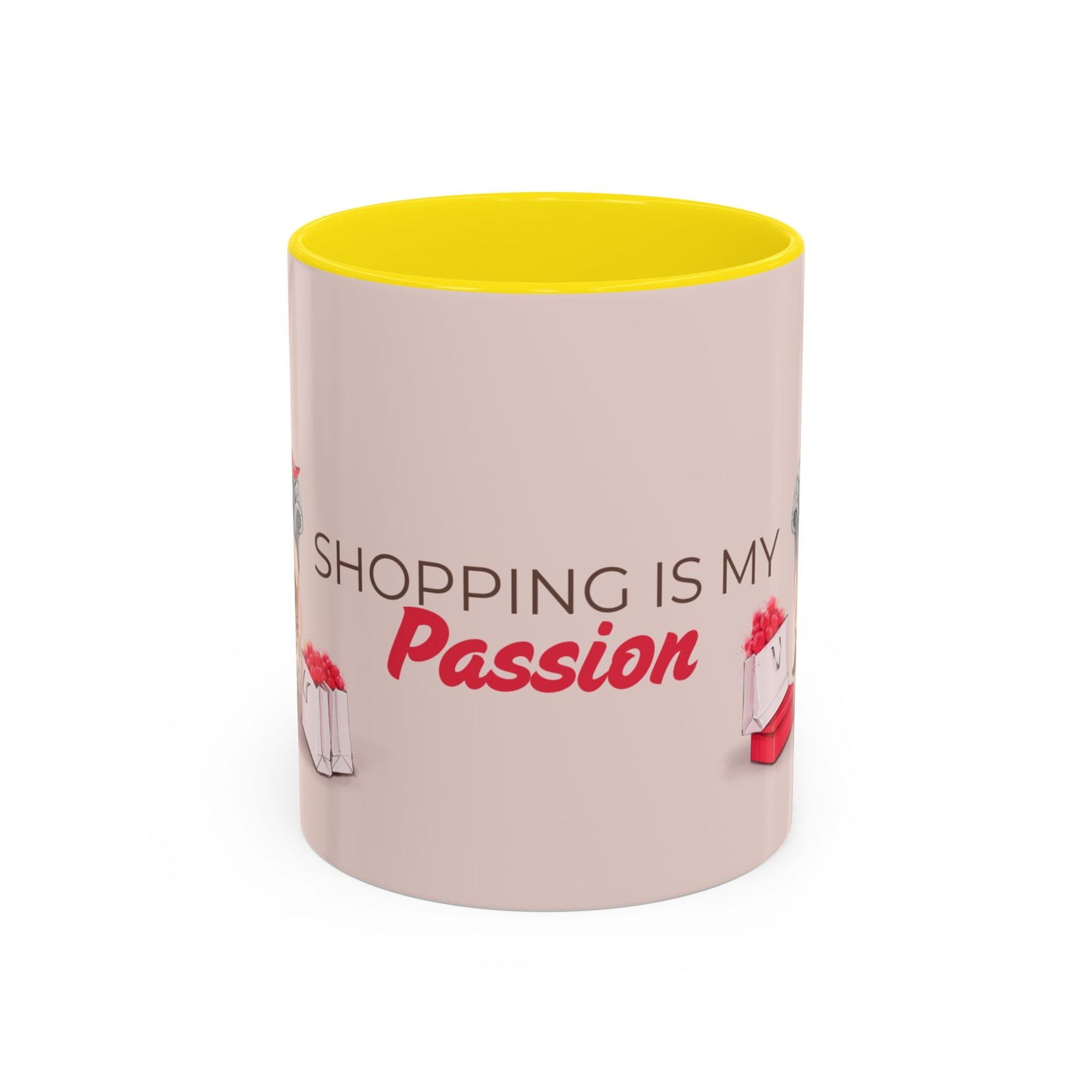 Chic Shopping Mug – 'Shopping Is My Passion'