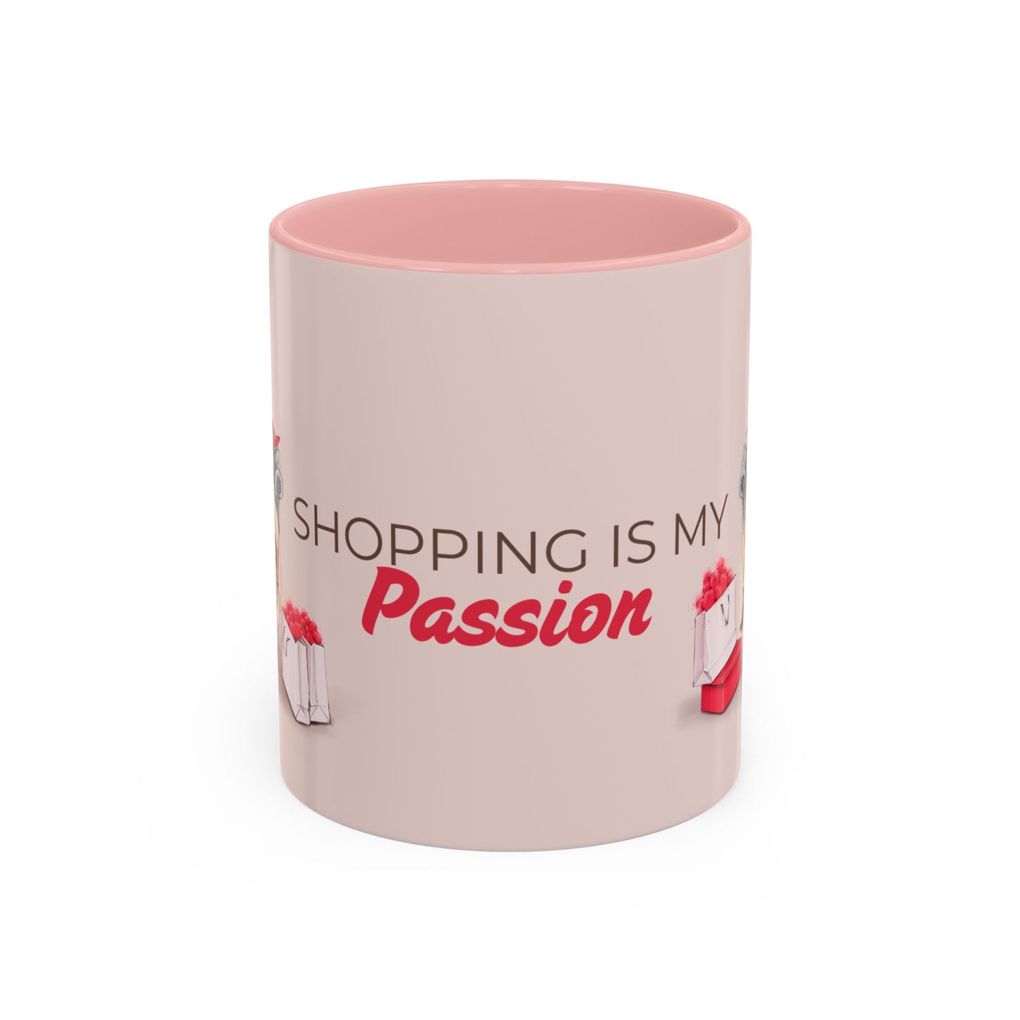 Chic Shopping Mug – 'Shopping Is My Passion'