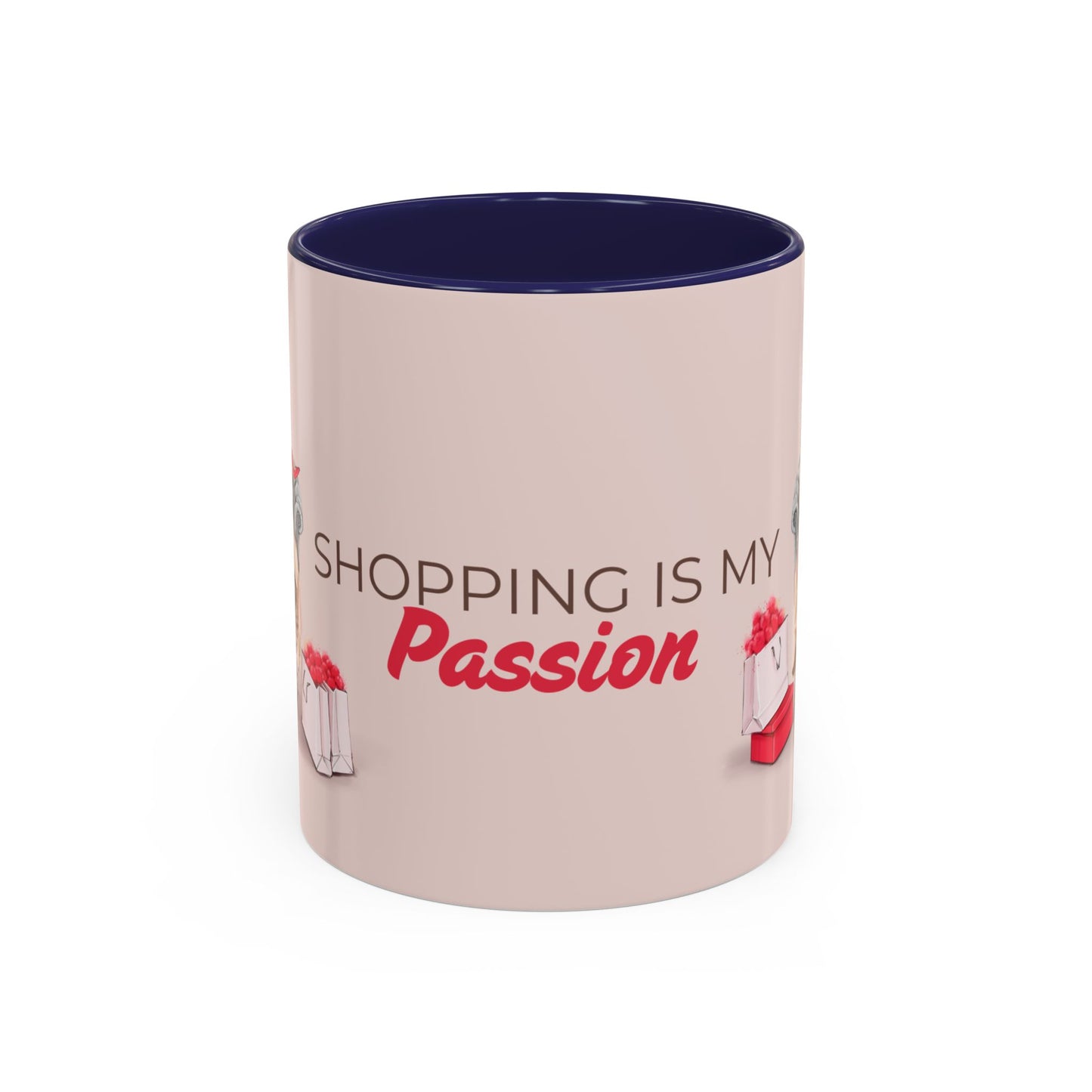 Chic Shopping Mug – 'Shopping Is My Passion'
