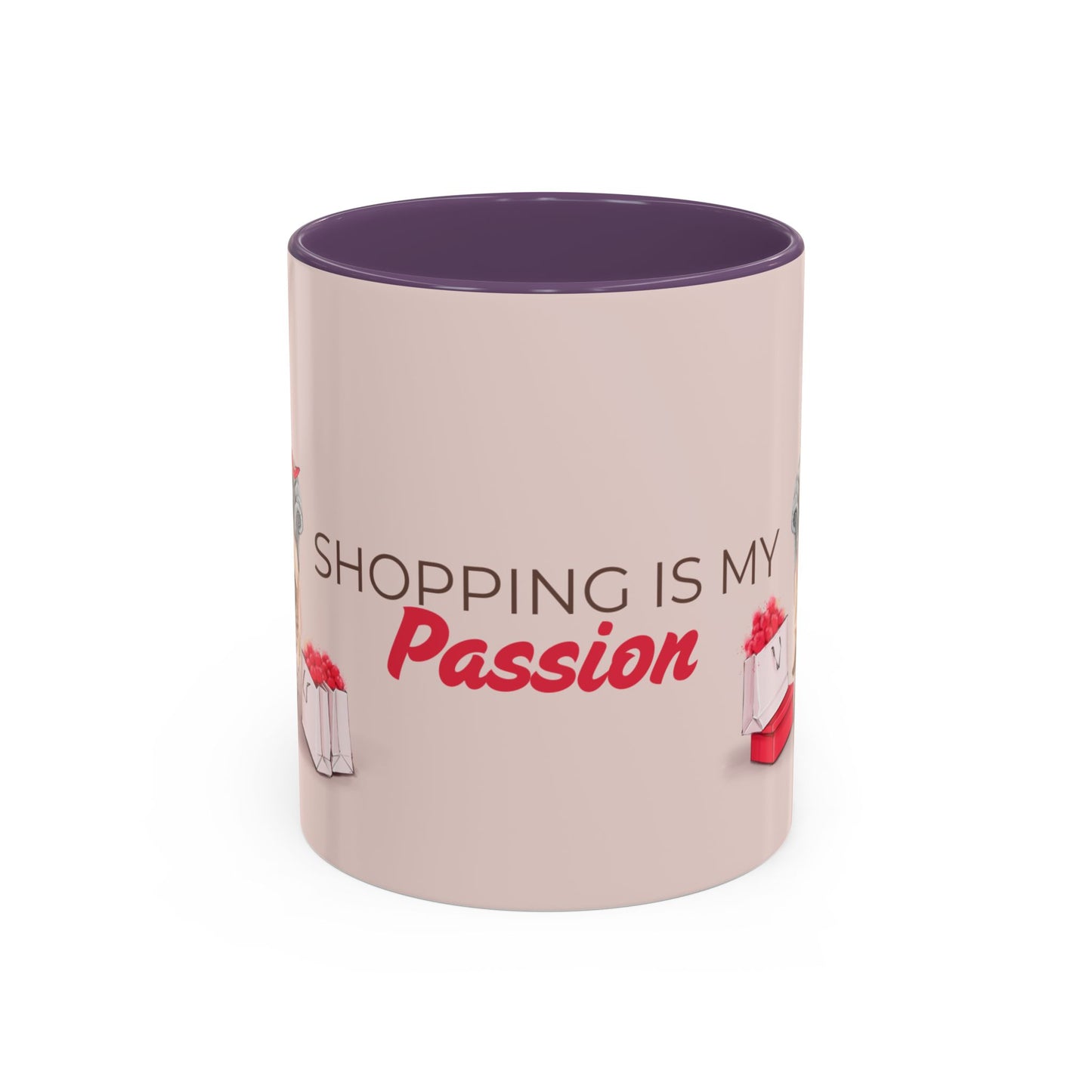 Chic Shopping Mug – 'Shopping Is My Passion'