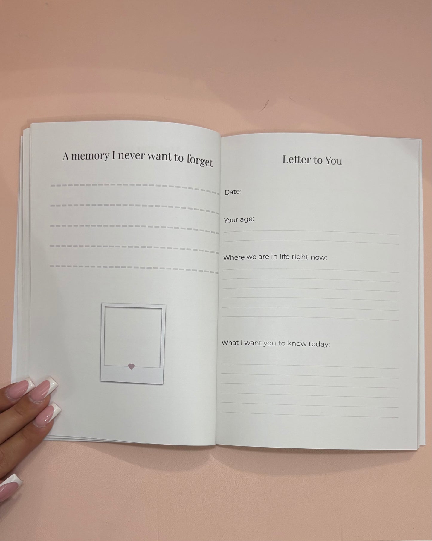 Letters to My Child – A Keepsake Letter Journal