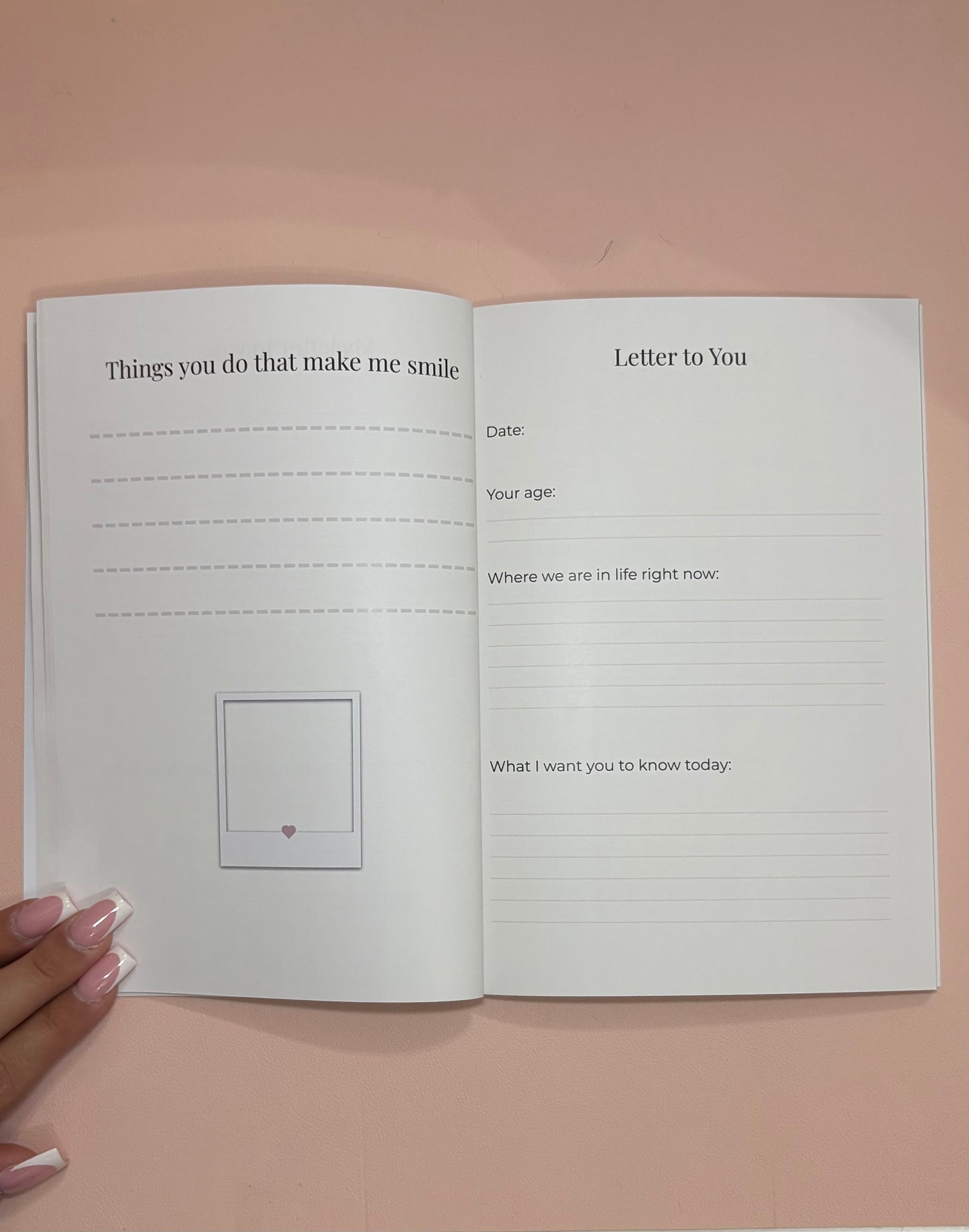 Letters to My Child – A Keepsake Letter Journal