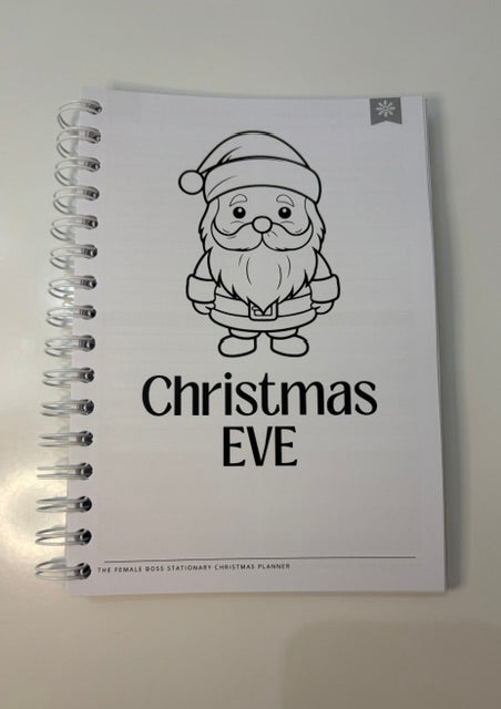 The Female Boss Stationary Christmas Planner