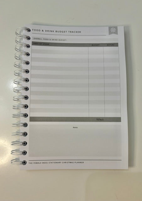 The Female Boss Stationary Christmas Planner