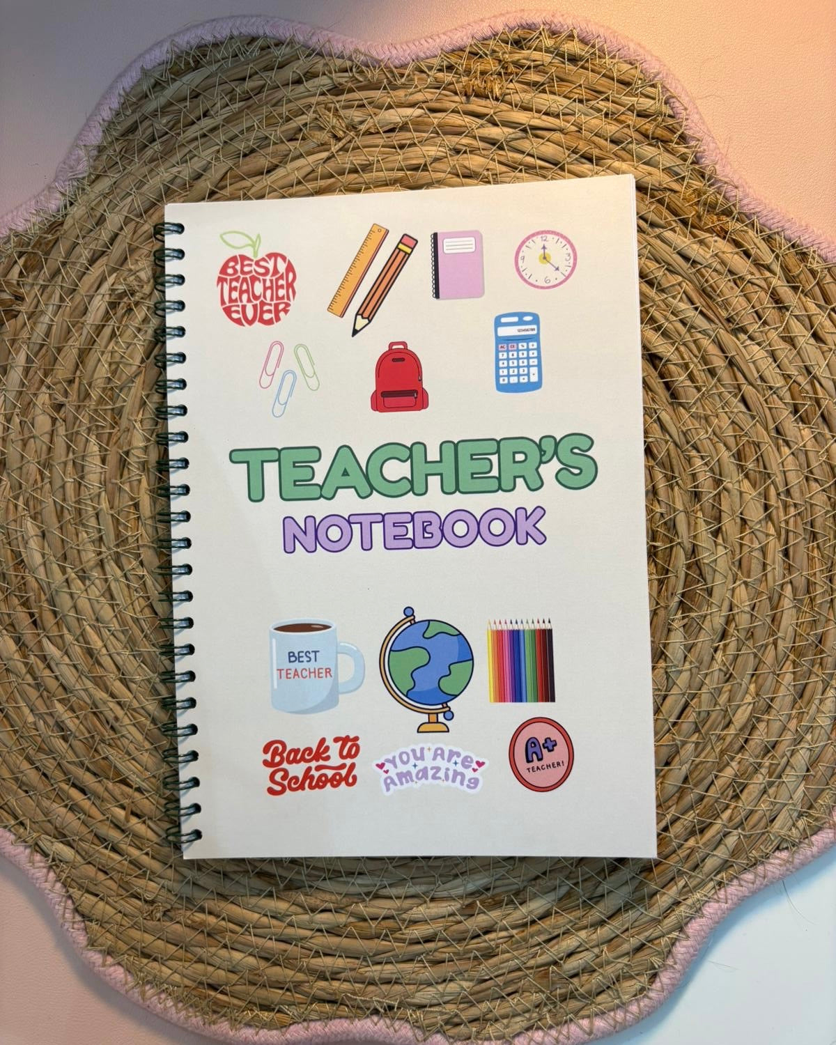 ✨ Teacher’s Notebook – The Perfect Teacher Appreciation Gift ✨